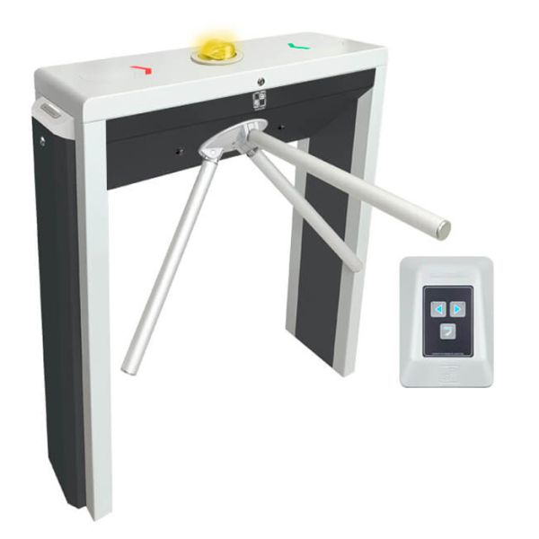 Тумбовый турникет-трипод Carddex STL-030K с автоматической Антипаникой и картоприемником