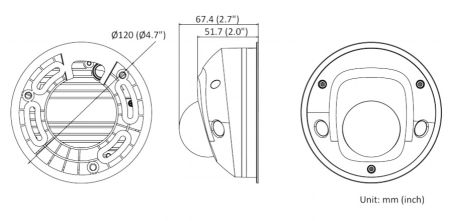 Уличная IP-камера 4Мп HiWatch IPC-D542-G0/SU (4 мм) с микрофоном Уличная IP-камера 4Мп HiWatch IPC-D542-G0/SU (4 мм) с микрофоном