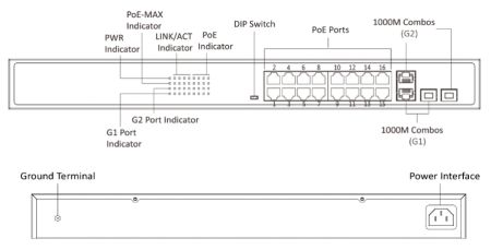 Неуправляемый PoE-коммутатор HikVision DS-3E0318P-E(C) Неуправляемый PoE-коммутатор HikVision DS-3E0318P-E(C)