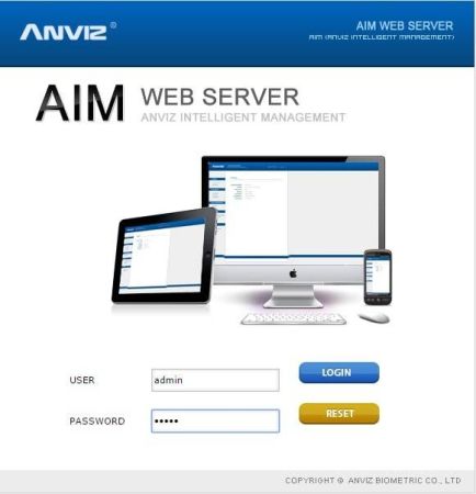 Биометрическая система учета рабочего времени Anviz C2 WEB Server Биометрическая система учета рабочего времени Anviz C2 WEB Server