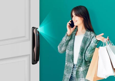 Электронный замок биометрический Philips DDL702-8HWS Face ID с распознаванием лиц Электронный замок биометрический Philips DDL702-8HWS Face ID с распознаванием лиц