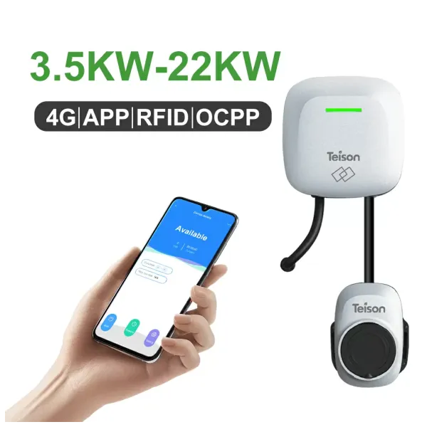 Зарядное устройство для электромобиля Teison EVC22 Smart Home Wallbox Ev Charger, Type 2 380 В 22кВт