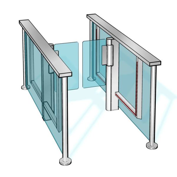 Сенсорный барьер dormakaba Argus HSB-E08, 1 проход Сенсорный барьер dormakaba Argus HSB-E08, 1 проход