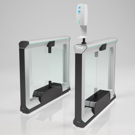 Боковая секция распашного турникета Magnetic mWing FMWI_BL Master без створок Боковая секция распашного турникета Magnetic mWing FMWI_BL Master без створок