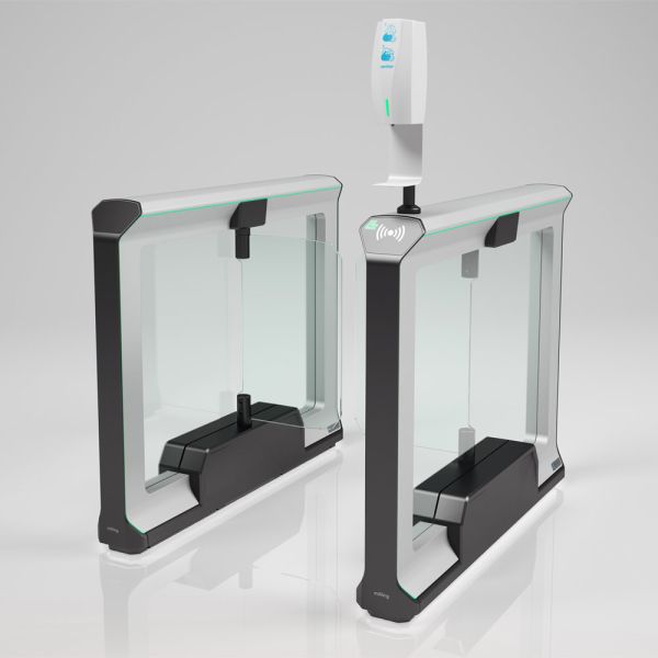 Боковая секция распашного турникета Magnetic mWing FMWI_BL Master без створок