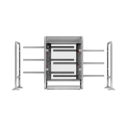 Двухпроходный роторный двухлопастной полуростовой турникет Gotschlich Vario 1100 D-180 (6VAR11D2A) Двухпроходный роторный двухлопастной полуростовой турникет Gotschlich Vario 1100 D-180 (6VAR11D2A)