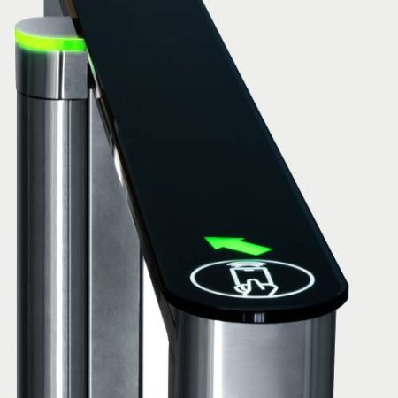 Турникет PERCo-ST-01 "Скоростной проход" с распашными створками PERCo-ATG-425 (ширина створки 425 мм) Турникет PERCo-ST-01 "Скоростной проход" с распашными створками PERCo-ATG-425 (ширина створки 425 мм)