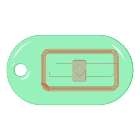 Бесконтактный RFID-брелок SMARTTAG Caramel Mifare 1k 4/7 byte UID, прозрачный Бесконтактный RFID-брелок SMARTTAG Caramel Mifare 1k 4/7 byte UID, прозрачный