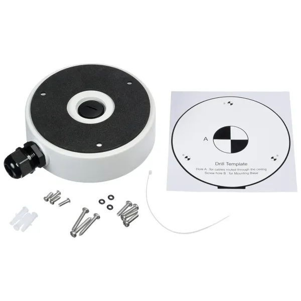 Монтажная коробка RVi-1BMB-9 white для видеокамеры