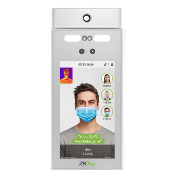 Уличный терминал распознавания лиц ZKTeco RevFace10[TI] с тепловизором
