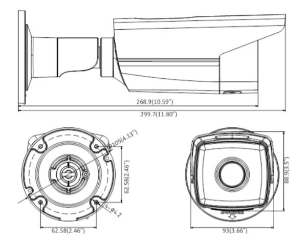 Уличная IP-видеокамера 2 Мп HikVision DS-2CD2T25FWD-I8 (6 мм) Уличная IP-видеокамера 2 Мп HikVision DS-2CD2T25FWD-I8 (6 мм)
