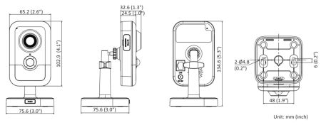 Компактная IP-камера 2Мп HiWatch IPC-C022-G2 (4 мм) с PIR-датчиком и микрофоном Компактная IP-камера 2Мп HiWatch IPC-C022-G2 (4 мм) с PIR-датчиком и микрофоном
