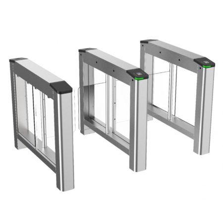 Боковой модуль распашного турникета HikVision DS-K3B220LX-R/Dp65 (правый), со створкой Боковой модуль распашного турникета HikVision DS-K3B220LX-R/Dp65 (правый), со створкой