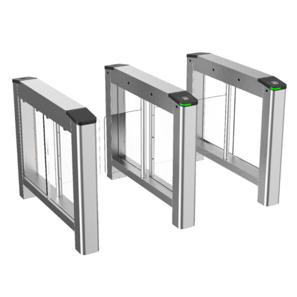 Боковой модуль распашного турникета HikVision DS-K3B220LX-R/Dp65 (правый), со створкой