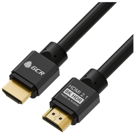 Кабель HDMI 2.1 GCR PRO GCR-55552 3Х экран UHD 8K 60Hz 48 Гбит Кабель HDMI 2.1 GCR PRO GCR-55552 3Х экран UHD 8K 60Hz 48 Гбит