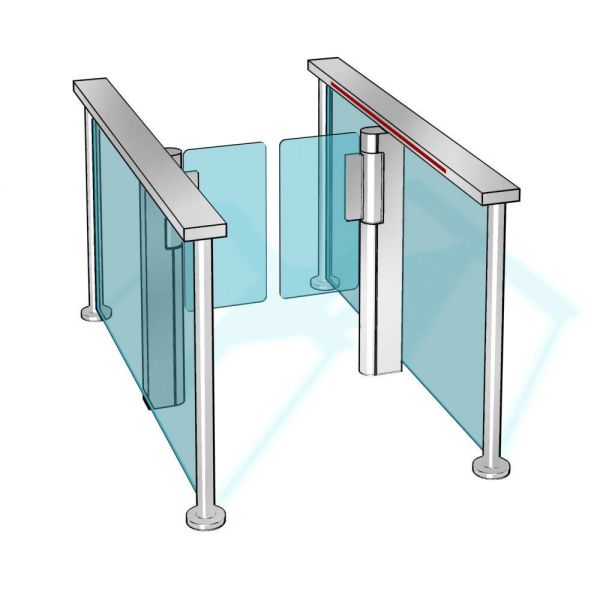 Сенсорный барьер dormakaba Argus HSB-E07, 1 проход