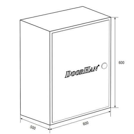 Блок управления боллардами DoorHan CB-HB220-8 Блок управления боллардами DoorHan CB-HB220-8