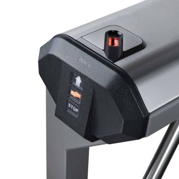 Биометрическая электронная проходная PERCo-KT02.9B с планками Антипаника Биометрическая электронная проходная PERCo-KT02.9B с планками Антипаника
