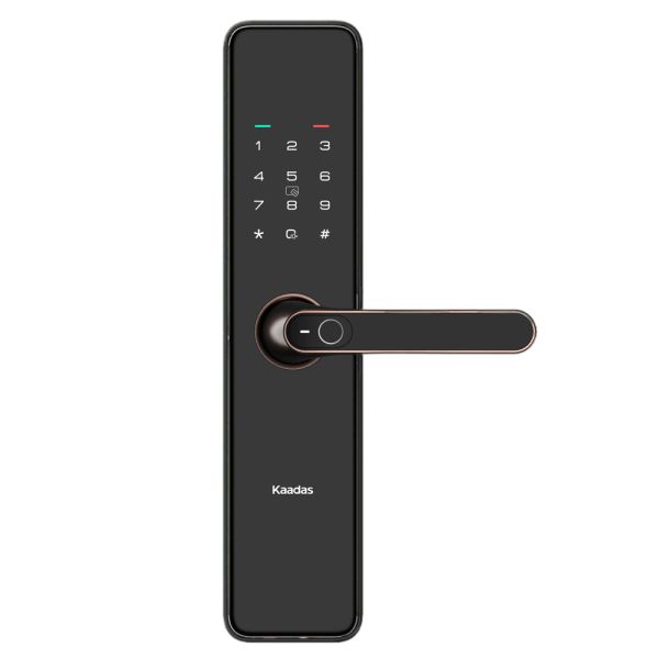 Электронный биометрический замок Kaadas S500-5W Black, Wi-Fi, врезной Электронный биометрический замок Kaadas S500-5W Black, Wi-Fi, врезной