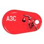 Бесконтактный RFID-брелок SMARTTAG Mifare 1k 4/7 byte UID Бесконтактный RFID-брелок SMARTTAG Mifare 1k 4/7 byte UID