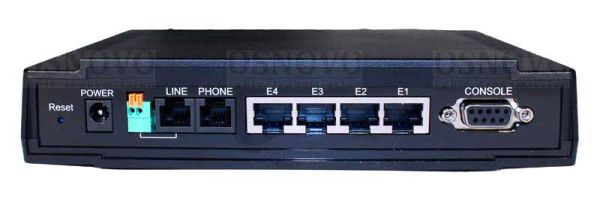 Удлинитель Ethernet (VDSL) Osnovo RA-IP4 до 1500 м