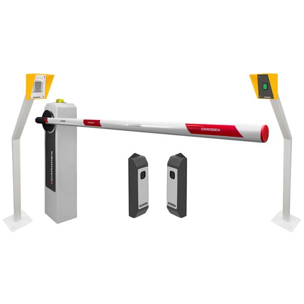 Автоматический шлагбаум Carddex RBM-R Оптимум RFID со стойками въезда/выезда Автоматический шлагбаум Carddex RBM-R Оптимум RFID со стойками въезда/выезда