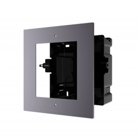 Врезная монтажная рама на 1 модуль HikVision DS-KD-ACF1/Plastic Врезная монтажная рама на 1 модуль HikVision DS-KD-ACF1/Plastic