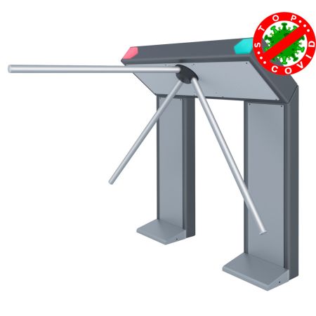 Турникет-счетчик STOP-COVID двухстоечный Rusgate T3-NO-BF v.1.2 (с планками Антипаника) Турникет-счетчик STOP-COVID двухстоечный Rusgate T3-NO-BF v.1.2 (с планками Антипаника)