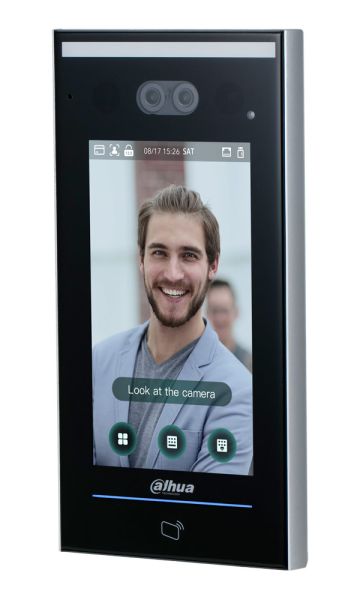 Биометрический терминал доступа AI Dahua DHI-ASI7213X с распознаванием лиц и УРВ Биометрический терминал доступа AI Dahua DHI-ASI7213X с распознаванием лиц и УРВ