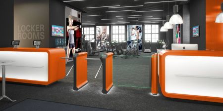 Центральная секция распашного турникета Magnetic mWing FMWI_CL без створок Центральная секция распашного турникета Magnetic mWing FMWI_CL без створок