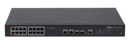 Управляемый POE коммутатор 18-портовый Dahua DH-PFS4218-16ET-190 Управляемый POE коммутатор 18-портовый Dahua DH-PFS4218-16ET-190