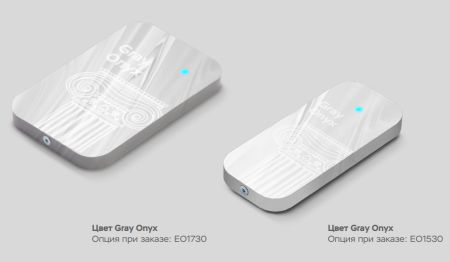 Считыватель бесконтактных карт ESMART® Reader BLE серии STONE (ER1701), с индивидуальной гравировкой, Silverite Считыватель бесконтактных карт ESMART® Reader BLE серии STONE (ER1701), с индивидуальной гравировкой, Silverite