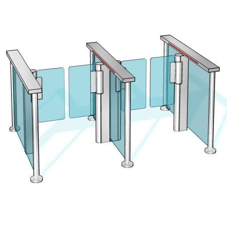 Сенсорный барьер dormakaba Argus HSB-E11, 1 проход Сенсорный барьер dormakaba Argus HSB-E11, 1 проход