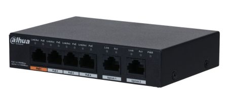 Неуправляемый POE коммутатор 6-портовый Dahua DH-PFS3006-4GT-60 Неуправляемый POE коммутатор 6-портовый Dahua DH-PFS3006-4GT-60