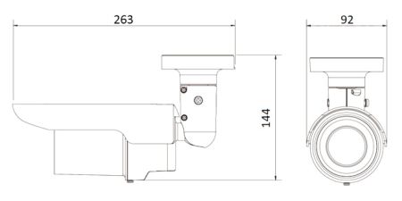 Уличная 5Мп IP-камера Beward BD4780RVZ Уличная 5Мп IP-камера Beward BD4780RVZ