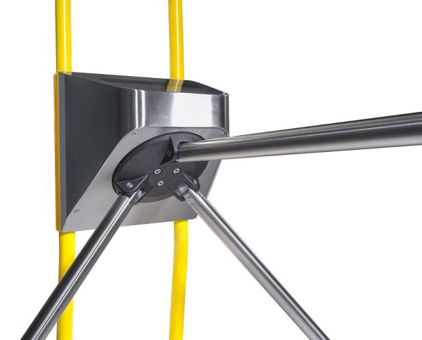 Турникет-трипод для транспорта PERCo-TTR-10AT из нержавеющей стали, с автоматическими планками Антипаника Турникет-трипод для транспорта PERCo-TTR-10AT из нержавеющей стали, с автоматическими планками Антипаника