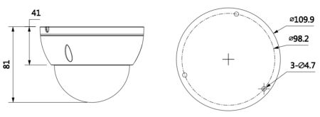 IP-видеокамера уличная 2Мп Dahua DH-IPC-HDBW3249EP-AS-NI-0280B IP-видеокамера уличная 2Мп Dahua DH-IPC-HDBW3249EP-AS-NI-0280B