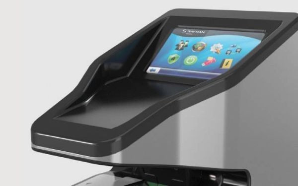 Биометрический считыватель MorphoWave Tower, серебристый Биометрический считыватель MorphoWave Tower, серебристый