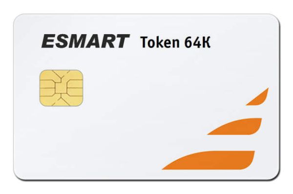 Контактная карта ESMART® Token SC 64K Контактная карта ESMART® Token SC 64K