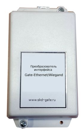 Преобразователь интерфейса Gate-Ethernet/Wiegand Преобразователь интерфейса Gate-Ethernet/Wiegand
