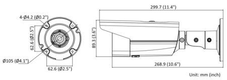 Уличная IP-камера 8Мп HiWatch IPC-B582-G2/4I (2.8 мм) с EXIR-подсветкой до 80м Уличная IP-камера 8Мп HiWatch IPC-B582-G2/4I (2.8 мм) с EXIR-подсветкой до 80м