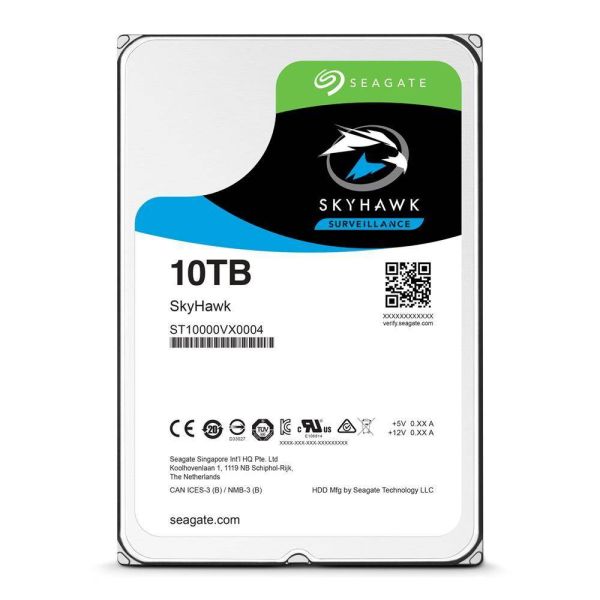 Жесткий диск Seagate SkyHawk 10 ТБ ST10000VX0004 Жесткий диск Seagate SkyHawk 10 ТБ ST10000VX0004