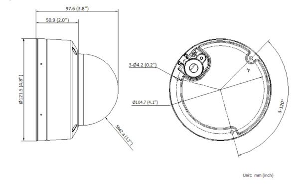 Уличная купольная IP-камера ColorVu 2Мп HiWatch DS-I252L (4 мм) Уличная купольная IP-камера ColorVu 2Мп HiWatch DS-I252L (4 мм)