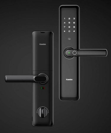 Электронный биометрический замок Kaadas S8 Black, врезной Электронный биометрический замок Kaadas S8 Black, врезной
