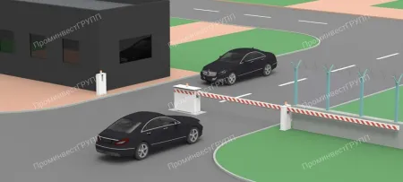 Противотаранный шлагбаум ВПШ-L, выдвижной, автоматический, 20 тонн Противотаранный шлагбаум ВПШ-L, выдвижной, автоматический, 20 тонн