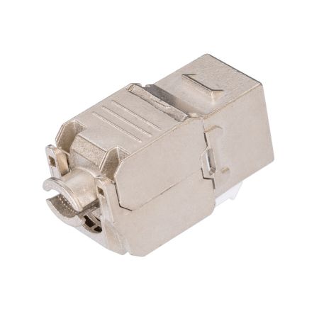 Модуль коммутационный ЛЮ-МКС-6AЭ.8К.Би, тип Keystone 180°, FTP,, кат.6A, самозажимной Модуль коммутационный ЛЮ-МКС-6AЭ.8К.Би, тип Keystone 180°, FTP,, кат.6A, самозажимной