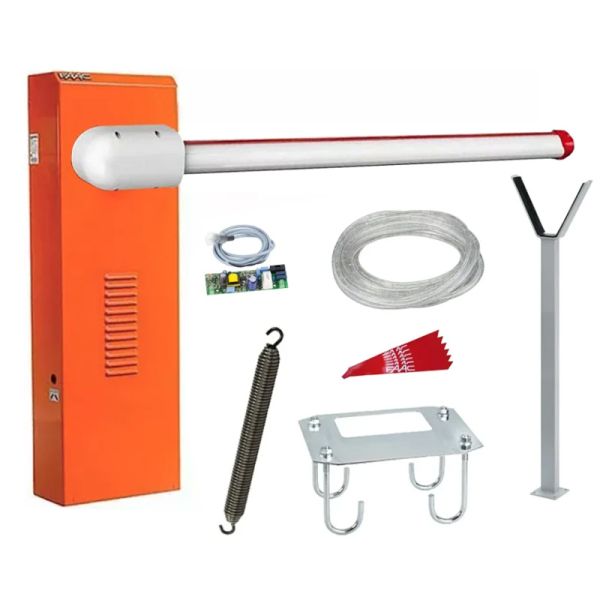 Комплект шлагбаума автоматического Faac 620/5 STD с подсветкой и круглой стрелой 5 м